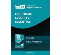 ESET HOME SECURITY Essential 2026 | 5 Devices | 1 Year | Antivirus, Safe Banking, Safe Browsing, Anti-Phishing, Webcam Protection, Microphone Monitor | Activation Code by Post