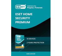 ESET HOME Security Premium 2026 | 10 Devices | 2 Years | Antivirus, Firewall, VPN, Safe Banking, Safe Browsing, Webcam Protection, Secure Data, ESET Folder Guard | Activation Code by Post