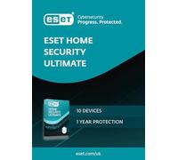 ESET HOME Security Ultimate 2026 | 10 Devices | 1 Year | Antivirus, Identity Protection, VPN, Firewall, Secure Data Encryption, Ransomware Remediation included | Activation Code by Post