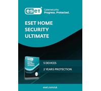 ESET HOME Security Ultimate 2026 | 5 Devices | 2 Years | Antivirus, Identity Protection, VPN, Firewall, Secure Data Encryption, Ransomware Remediation included | Activation Code by Post