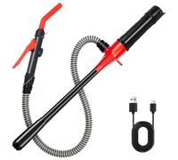 ESFCSZ Fuel Transfer Pump - 15000mAh USB Rechargeable Leak-Proof Electric Pump for Gas Cans, 2.6 GPM (12 L/min) Portable Battery Petrol Pump for Gasoline, Lawn Mower & Generator