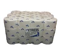 essentials Toilet Paper Coreless 2 Ply 36 Rolls of 796 Sheets