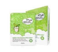 esfolio - Pure Skin Green Tea Essence Mask Sheet Set 10pcs 25ml x 10pcs