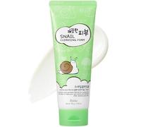 esfolio Snail Cleansing Foam - Nourishing Face Wash for Hydrated & Smooth Skin - Korean Skincare with Snail Extract for Deep Pore Cleansing & Anti-Aging - Gentle Foaming Facial Cleanser (5.29oz-150g)