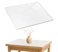 ESG Glass Table Top Protector Dining Tables Solid White Without Pattern 80x60 cm