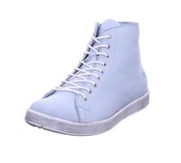 Esgano Women Damen Schnürer Sneaker, Pastel Blue, 8 UK