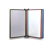 ESGT Wall Mounted A4 Poster Flip Book Display with 5 Panels and 10 Pockets for Display
