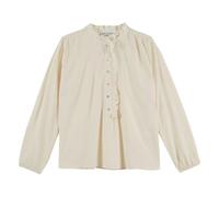 Esha Bi-materials T-shirt Ecru XS