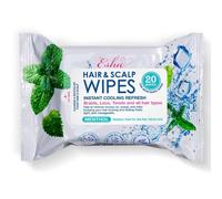 ESHA Hair & Scalp Wipes: Instant Cooling Refresh for Braids Locs Twists & All Hair Types - Stay Cool Stylish and Confident