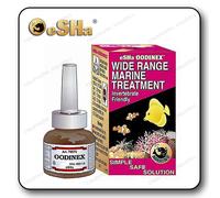 eSHa Oodinex against coral fish disease, sea water ichthyo, infections, chafing, head titch and tissue dying, etc.