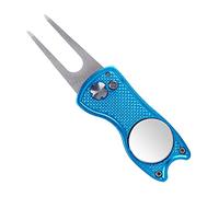 Eshan Divot Repair Tool with Golf Ball Marker Men Women Golfer Gifts Golf Sports Court Accssories For Golf Gloves Hats Bags Caps Visor Belt Pocket (Blue)