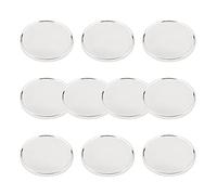 Eshan Golf Ball Marker 10 Pack Metal Alloy Markers Men Women Golfer Gifts Golf Sports Court Accessories For Magnetic Hat Clips