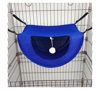 ESHDGFYB Cat hammock, pet bed, all year round, breathable sandwich mesh, cat cage, hanging pet basket(Gold,M)