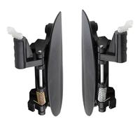 Eshgtuo Door Handles 1 Pair Black Rear Outer Door Handle 8265002000C 8266002000C for Hyundai for Atos MX for Prime 1997-2007 Hatchback Front Handle