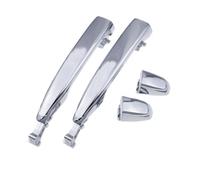 Eshgtuo Door Handles 2 Piece Chrome Outside Door Handle 69230-58010 69210-0N010 for Toyota for Alphard MNH10 VANH1 MNH1 for Noah for Voxy Front Handle(Rear LH RH Kit)