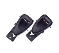 Eshgtuo Interior Door Handle Replacement 1/2/4piece Front Rear Left Right Interior Door Handle for Daewoo for Lanos 1998-2002 W/Sport Pkg 96276439 96276437 Interior Door Pull Handle Trim(2pcs a Pair)