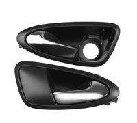 Eshgtuo Interior Door Handle Replacement 6J1837113A 6J1837114A Front Left Right Inside Door Handle Chrome for Seat for Ibiza 2009-2012 Interior Door Pull Handle Trim(A Pair (FL FR))
