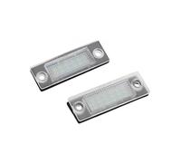 Eshgtuo License Plate Lamp For Passat For Variant For VW For Golf For Caddy For Touran For Jetta For Transporter LED License Number Plate Light Lamps 2piece Number Light