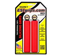 ESI Bar Grips MTB Chunky Silicone Red One Size