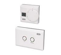 ESI - Energy Saving Innovation Controls ESRTERFW Wireless Electronic Room Thermostat with LCD Display, Multicolor