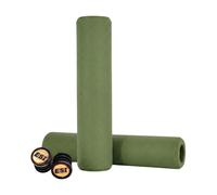 ESI Extra Chunky Silicone ATB Handlebar Grips - Forest Green