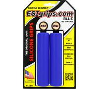 ESI Extra Chunky Silicone Grips Blue Mountain XC Hybrid Flat Bar Road Bike