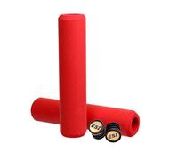 ESI Chunky Mountain Silicone Handlebar Grips 130mm RED Mtb Mtn Bike