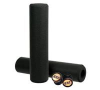 ESIgrips Handlebar Grips Extra Chunky Silicone MTB Black 130mm