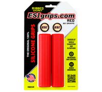 ESI Grips MTB Ribbed Chunky Silicone grips Red