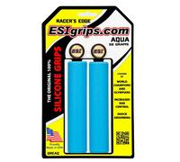 ESI Racers Edge Silicone Handlebar Grips Aqua Mountain XC 29er Road Fixed Bikes
