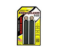 ESIgrips Racers Edge MTB Silicone Push-On Grip - Lightweight 50g - Black One Size (GVP03)