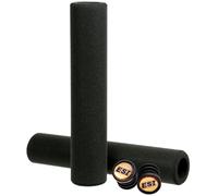 ESIgrips Racers Edge MTB Silicone Push-On Grip - Lightweight 50g - Black One Size (GVP03)