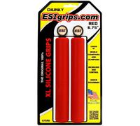 ESI XL Chunky Silicone Push On Grips Touring Track Fixed Bike 171mm Length 84g