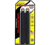 ESI XXL Extra Chunky Silicone Push On Grips Touring Track Fixed Bike 210mm 118g
