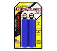 ESI Extra Chunky Silicone Grips Blue Mountain XC Hybrid Flat Bar Road Bike