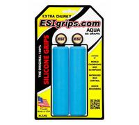 ESI Extra Chunky Silicone Push On Grips MTB Mountain Bike XC Lightweight 80g
