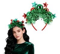 Esitrormi Vintage Disco Ball Headband, Sparkling stretchy Headband for Christmas, Disco Outfits, Parties and Festivals