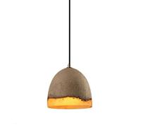 ESIYUVO Concrete Linear Pendant Lights Modern Industrial Hanging Cement Pendant Lighting for Kitchen Island Dinning Room Bedroom Bedside Table Pendant Lights