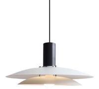 ESIYUVO Nordic Cream-Style Pendant Chandelier Danish PH5 Metal Hanging Light Modern Minimalist Pendant Lights Adjustable Height Indoor Chandelier for Balcony Bedroom, Restaurant Hallway Foyer