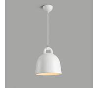 ESIYUVO Nordic Minimalist Single Head Pendant Light Black Bell-Shaped Resin Lampshade with Metal Ceiling Plate 47.2in Adjustable Height Cord E27 Kitchen Island Hanging Lamp for Bedroom Bedside Bar