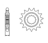 Esjot 13018 420 Front Sprocket