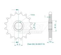 Esjot 35017 530 Front Sprocket