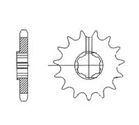 Esjot 520 50-32104-13 Front Sprocket