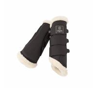 Eskadron FF Faux Leather Tendon Boots Brown - S