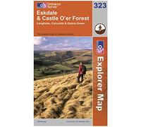 Eskdale and Castle O'er Forest: Sheet 323 (OS Explorer Map)