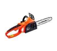 eSkde 18V Lithium Cordless Chainsaw with Oregon Bar & Chain | 10 Inch Cutting Blade, Compact Lightweight Design, Tool Free Chain Adjustment, Charger Included, Battery Powered Garden Tool