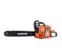 Eskde 62Cc Petrol Chainsaw 20" Bar With 2 Chains, Tool Kit, Storage Bag & Mixing Bottle