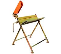 eSkde Folding Saw Horse with Chainsaw Holder Galvanised Frame