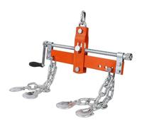 eSkde Heavy-Duty Engine Crane Load Leveller for Garage & Workshop Equipment | Steel Construction with 900kg Capacity, Lifting Chains & Crank Handle | Adjustable Range for Engine Stand & Transmission