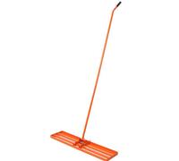 Eskde Heavy Duty Lawn Levelling Rake & Lute For Top Soil 30" / 76Cm